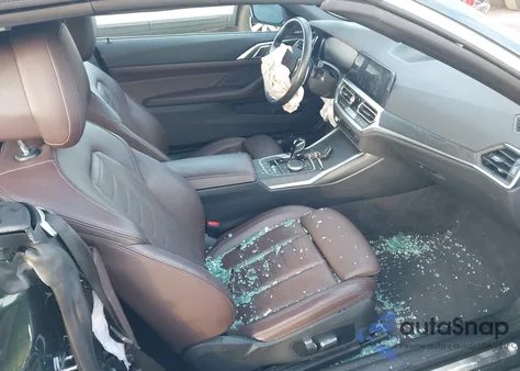 2023 BMW 430I xDrive z USA, uszkodzony, nr VIN WBA43AT06PCL26031